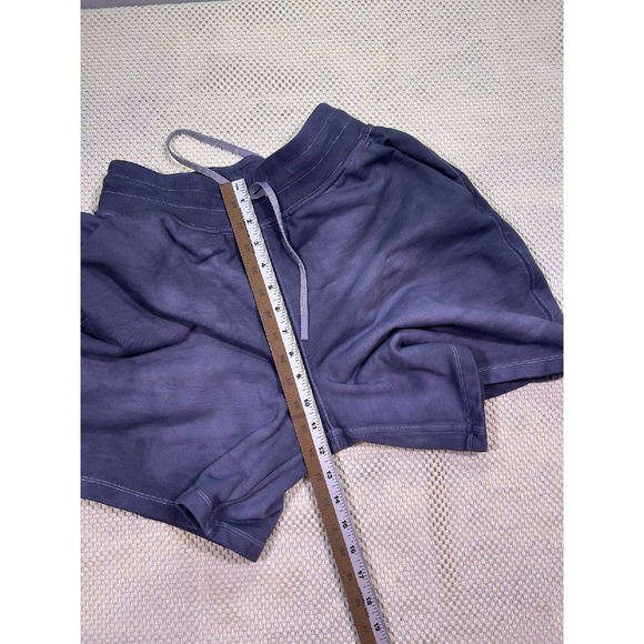 Lululemon Scuba Sweat Shorts Lounge Comfy Casual Athletic Gray Tie Dye 4‎ - Picture 6 of 7